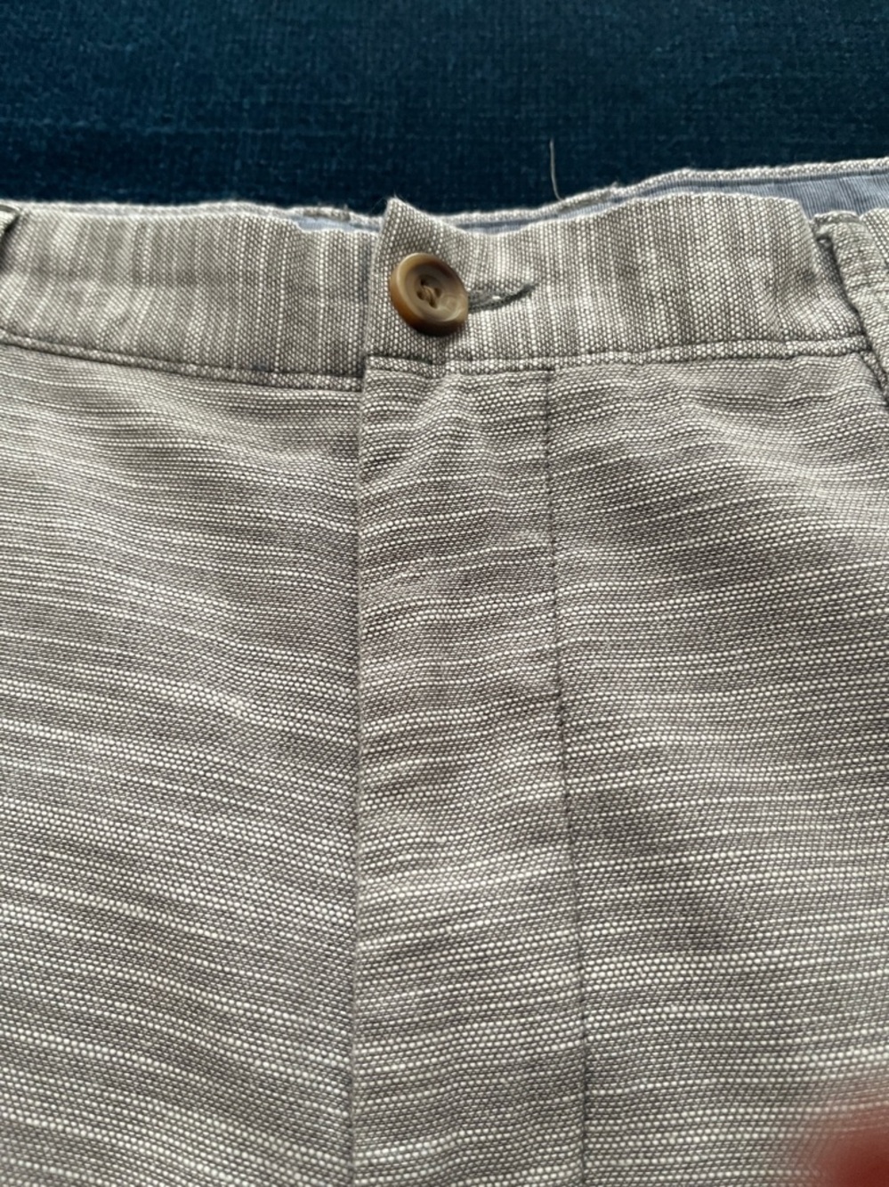MERONA Light Gray Flat Front Men’s Shorts - Picture 6 of 14